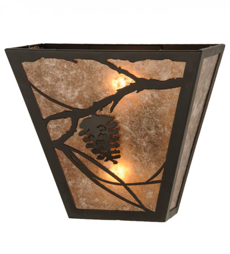 13"W Whispering Pines Wall Sconce