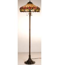 Meyda Blue 11070 - 63.5" Colonial Tulip Floor Lamp