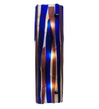 Meyda Blue 111308 - 5"W Metro Fusion Midnight Glass Vanity Light