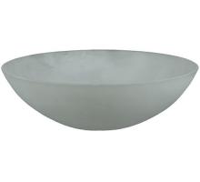 Meyda Blue 133025 - 9"W X 3"H Bowl Frosted Glass Shade