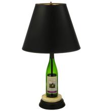Meyda Blue 134264 - 25.5"H Personalized Wine Bottle Table Lamp