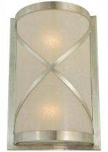 Meyda Blue 136052 - 8"W Whitewing Wall Sconce