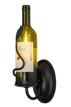 Meyda Blue 140910 - 4"W Tuscan Vineyard Personalized Wine Bottle Wall Sconce