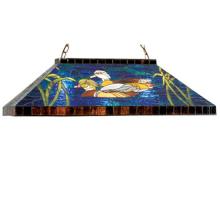 Meyda Blue 17249 - 39" Long Wood Ducks Oblong Pendant