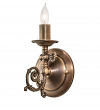 Meyda Blue 252549 - 4.5" Wide Gas Reproduction Wall Sconce