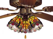 Meyda Blue 27473 - 4"W Hanging Head Dragonfly Fan Light