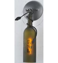 Meyda Blue 81230 - 3"W Tuscan Vineyard Custom Etched Wine Bottle Wall Sconce