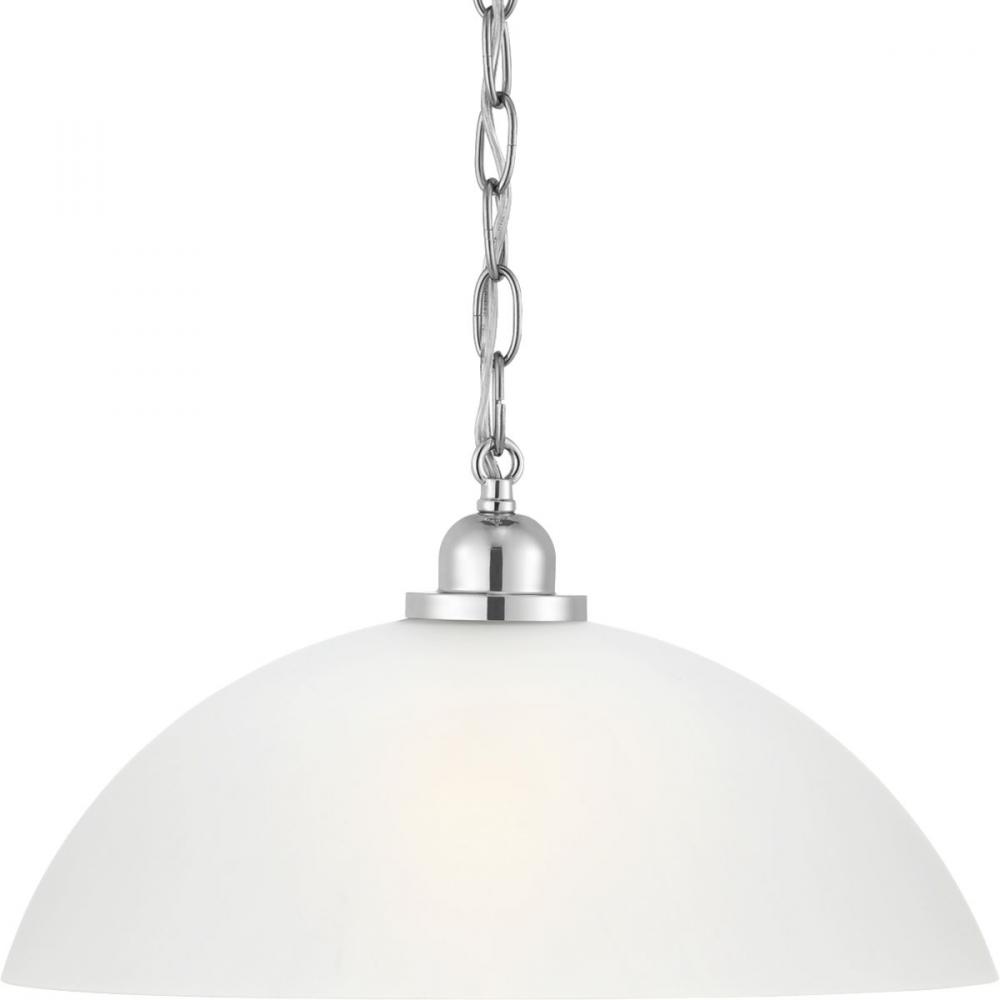 Classic Dome Pendant Collection One-Light. Pendant