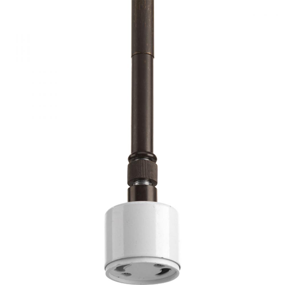 One-light CFL Stem Mounted Pendant for use with Markor Shades