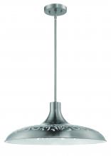 Craftmade P965BNK1 - Pocco 1 Light Pendant in Brushed Polished Nickel