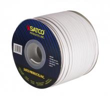 Satco Products Inc. 93/141 - Lamp And Lighting Bulk Wire; 16/2 SPT-2 105C; 250 Foot/Spool; White