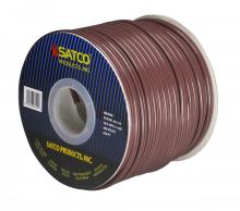 Satco Products Inc. 93/142 - Lamp And Lighting Bulk Wire; 16/2 SPT-2 105C; 250 Foot/Spool; Brown