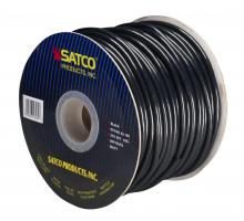 Satco Products Inc. 93/182 - Pulley Bulk Wire; 18/3 SVT 105C Pulley Cord; 250 Foot/Spool; Black