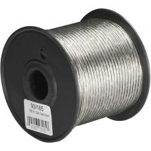Satco Products Inc. 93/185 - Lamp And Lighting Bulk Wire; 22/2 SPT-1 105C; 250 Foot/Spool; Clear Silver
