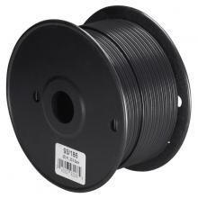 Satco Products Inc. 93/186 - Lamp And Lighting Bulk Wire; 20/2 SPT-1 105C; 250 Foot/Spool; Black