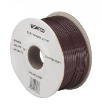 Satco Products Inc. 93/188 - Lamp And Lighting Bulk Wire; 20/2 SPT-1 105C; 250 Foot/Spool; Brown
