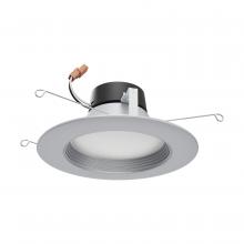Satco Products Inc. S11836 - 9 Watt; LED Downlight Retrofit; 5 Inch - 6 Inch; CCT Selectable; 120 volts; Dimmable; Brushed Nickel