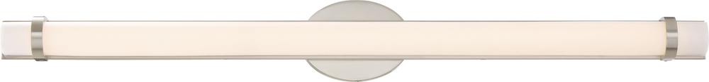 Slice - 36" LED Vanity Fixture - Polished Nickel Finish