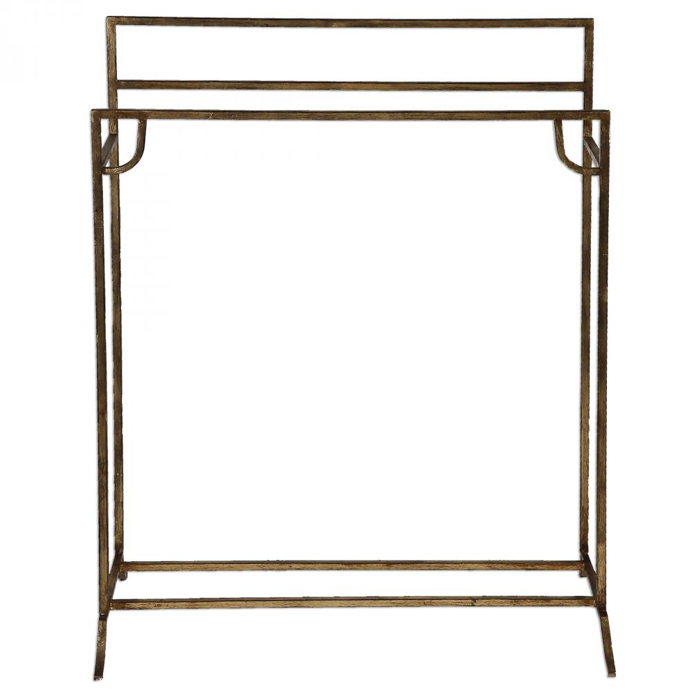 Uttermost Perico Gold Towel Stand