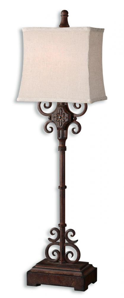 Uttermost Cubero Brown Buffet Lamp